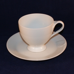 Chloe Fleuron Blanche Kaffeetasse mit Untertasse sehr gut