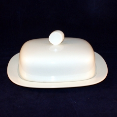 Tournee white Butter dish with Cover as good as new