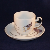 Asimmetria Goldflower Coffee Cup with Saucer as good as new
