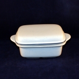 Family Blue Butter Dish with Cover as good as new
