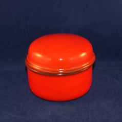 Scandic rot Zuckerdose mit Deckel sehr gut