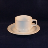 Trio white Tea Cup with Saucer very good