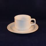 Trio weiss Teetasse mit Untertasse sehr gut