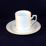 Comtesse white Coffee Cup with Saucer very good