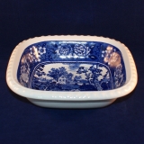 Rusticana blue Angular Serving Dish/Bowl 5,5 x 18 x 18 cm used