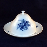 Romanze blue Round Butter Dish with Cover as good as new