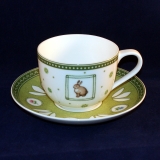 Farmers Spring Coffee Cup with Saucer as good as new
