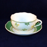 Medley Summerdream Tea Cup with Saucer green as good as new