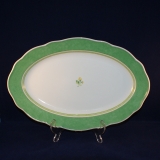 Medley Summerdream Green Oval Serving Platter 35,5 x 24 cm used
