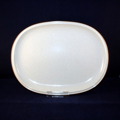 Family Mocca Platte oval 32,5 x 25 cm sehr gut