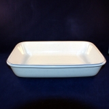 Family Blue Angular Casserole 31 x 23 x 6,5 cm as good as new