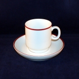 Scandic Rubin Coffee Cup with Saucer as good as new