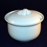 Trend white Sugar Bowl with Lid as good as new