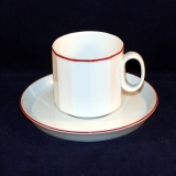 Polygon Samos Coffee Cup with Saucer very good