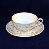 Iris Coffee / Tea Cup with Saucer very good