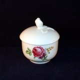 Maria Theresia Coloured Flower Sugar Bowl with Lid as good as new