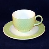 Tipo green Coffee Cup with Saucer as good as new