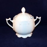 Viktoria white Small Sugar Bowl with Lid as good as new