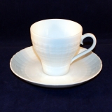 Lucina white Coffee Cup with Saucer as good as new