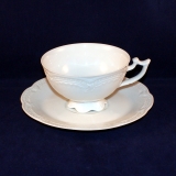 Viktoria white Tea Cup with Saucer very good