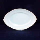 Redoute white Oval Serving Platter 22 x 14,5 cm used