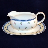 Adeline Gravy / Sauce Boat with Underplate very good