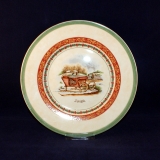 Festive Memories Dessert/Salad Plate Motive Sleigh 22 cm as good as new