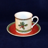 Festive Memories Coffee Cup with Saucer very good