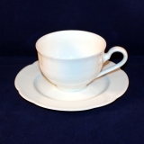 Grace white Tea Cup with Saucer as good as new