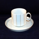 Polygon Korfu Coffee Cup with Saucer as good as new