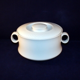 Scala white Serving Dish/Bowl with Lid and Handle 10,5 x 18 cm very good