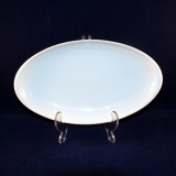 Unbekannt Platte weiss oval 26 x 15 cm gebraucht