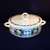 Cadiz Serving Dish/Bowl with Lid and Handle flameproof 7 x 20,5 cm used