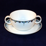 York Comedy Soup Cup/Bowl with Saucer very good