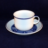 Trend Blue Inspiration Coffee Cup with Saucer as good as new
