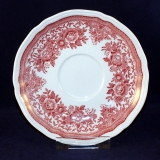 Fasan red Saucer for Soup Cup/ Bowl 16,5 cm used