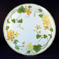 Geranium Cake Plate 33 cm used