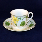 Geranium Malva Coffee Cup with Saucer very good