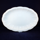 Viktoria white Oval Serving Platter 33 x 23 cm as good as new
