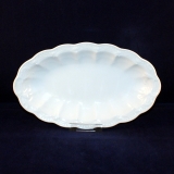 Viktoria white Oval Serving Platter 24 x 14,5 cm as good as new