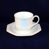 Astoria white Coffee Cup with Saucer very good