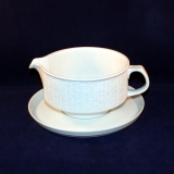 Arcta white Gravy/Sauce Boat with Underplate as good as new