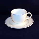 Tipo blue Coffee Cup with Saucer used