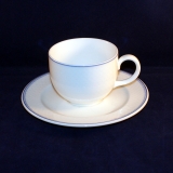 Tipo blue Kaffeetasse mit Untertasse gebraucht