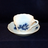 Maria Theresia Kobaltrose Coffee Cup with Saucer very good