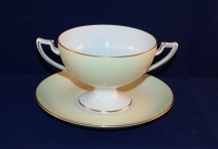 Kgl. pr. Tettau Iphigenie 2753 Soup Cup/Bowl with Saucer as good as new