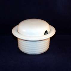 Corda white Sugar Bowl with Lid as good as new