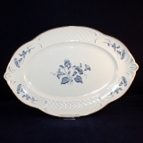 Val Bleu Oval Serving Platter 35,5 x 24 cm used