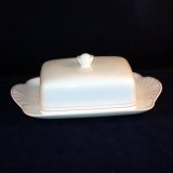 Palatino red Butter Dish with Cover as good as new