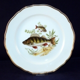 Fish Service Dinner Plate 25 cm Scene 6 very good